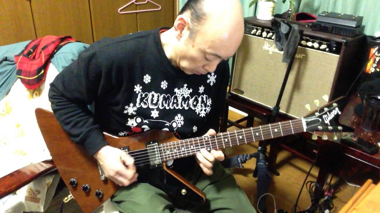 GIBSON　futura 08 ギブソンフューチュラで楽しんでます！それにしてもはげたなぁ（笑）天田将行