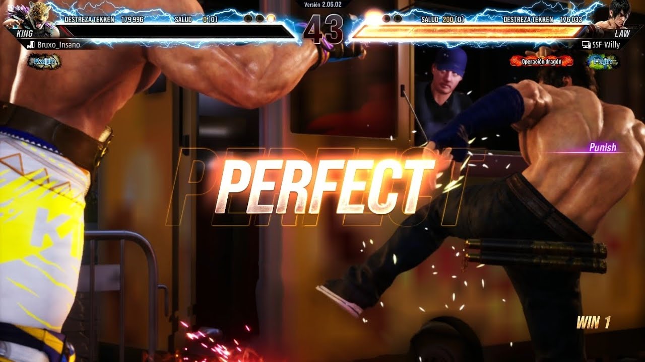 SSF-Willy (Law Fujin) vs King Raijin - TEKKEN 8 S2