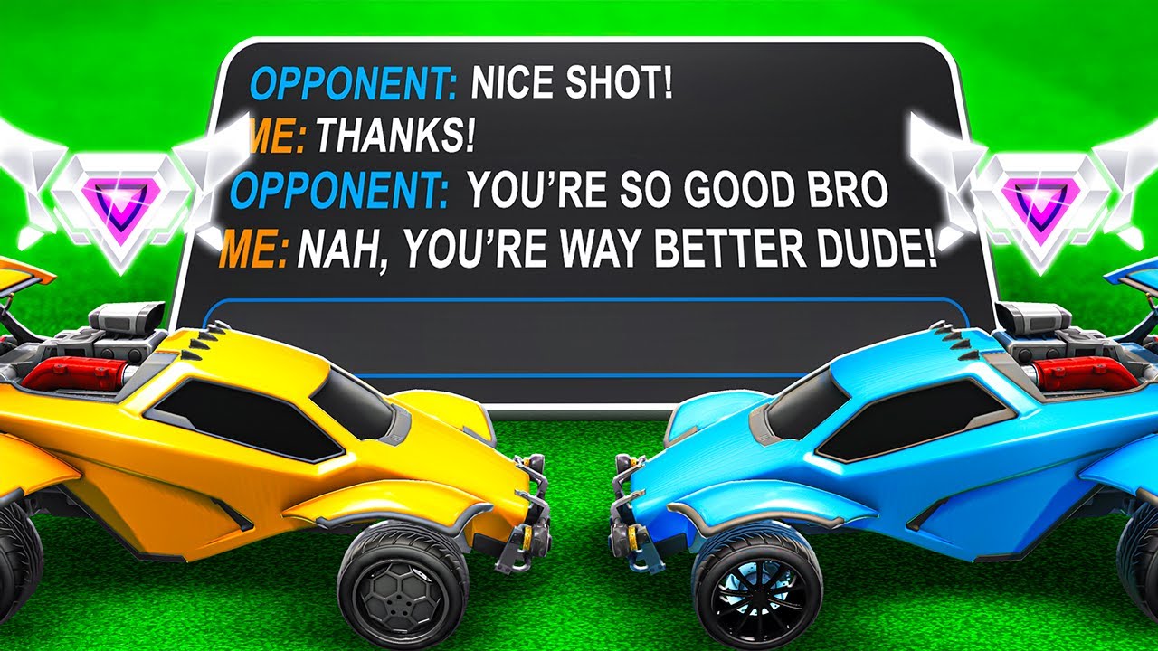 Самый уважительный бой 1 на 1, который я видел в Rocket League