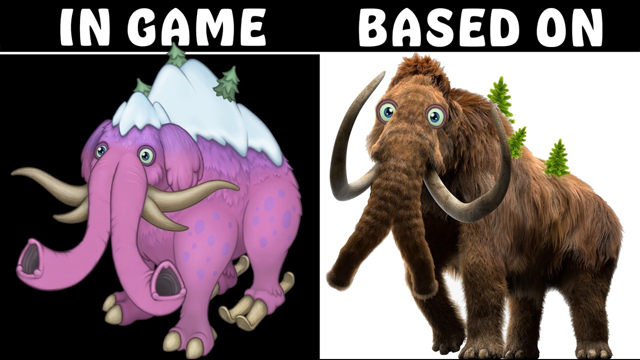 My Singing Monsters are based on... | Compilation (92 - Monsters) - Sounds and Animations | MSM