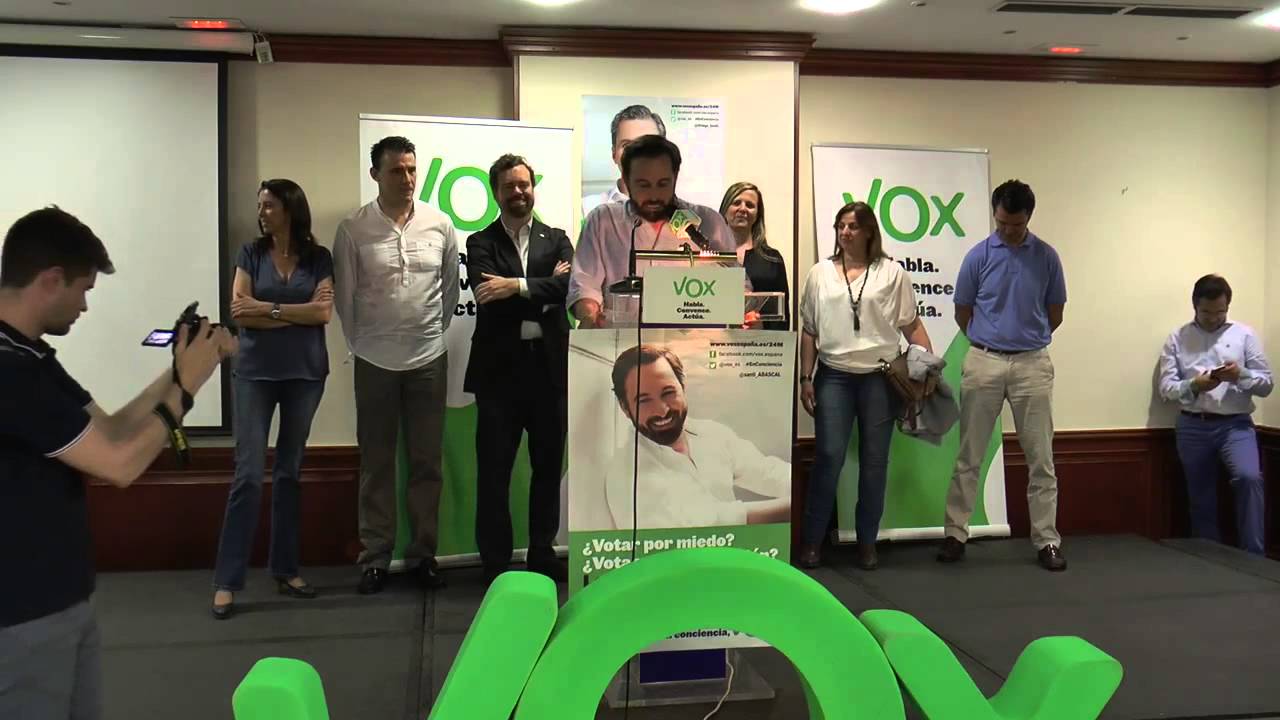 Presentación candidatura VOX Elecciones Municipales 2015