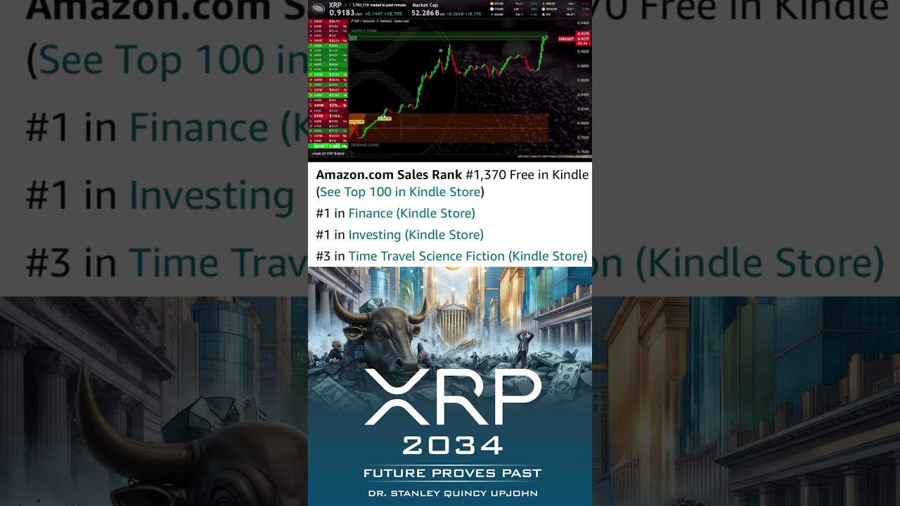 60% Price Increase in XRP Since #XRP2034 Book by Dr. Stanley Quincy Upjohn - Get Yours @ XRP2034.com