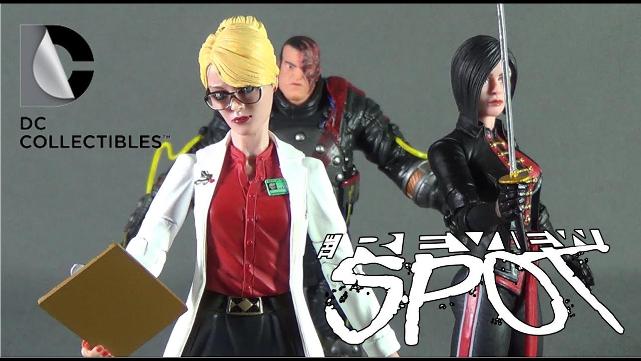 Toy Spot - DC Collectibles Batman Arkham Origins Dr. Harleen Quinzel, Electrocutioner﻿ & Lady Shiva