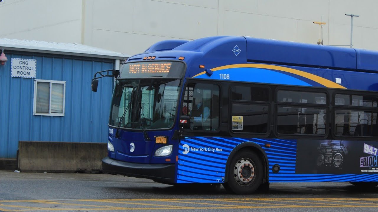 MTA NYC BUS: Jackie Gleason Bus Depot Action (C40LF, XN40, XN60)