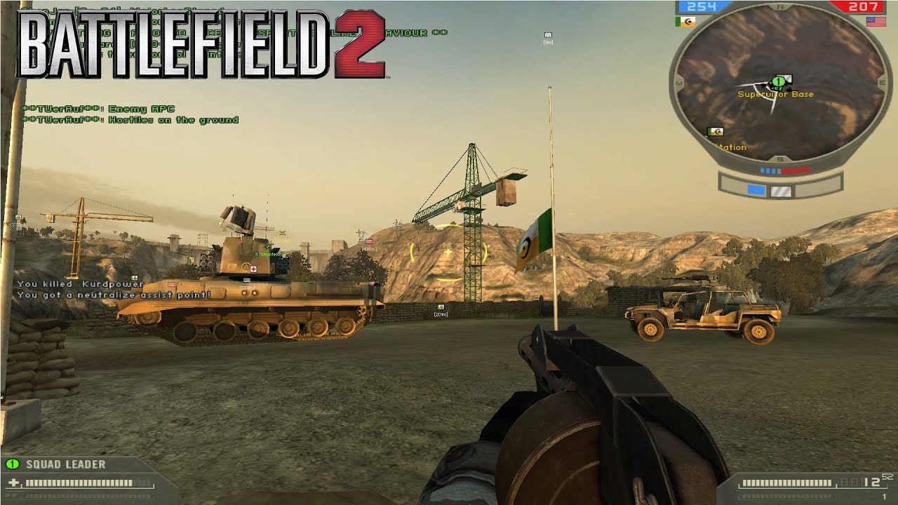Battlefield 2 Multiplayer 2025 Kubra Dam Gameplay (No Commentary)