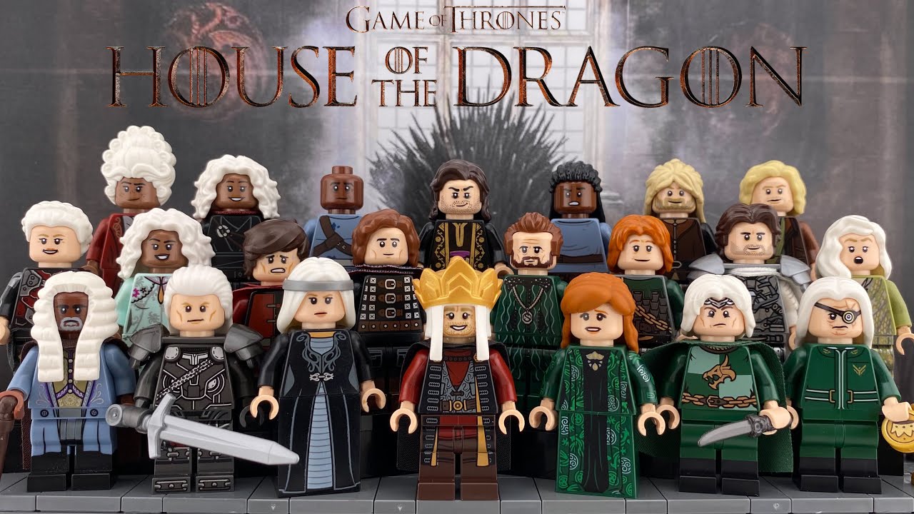 LEGO House of the Dragon Сезоны 1-2 | Как собрать всех главных персонажей