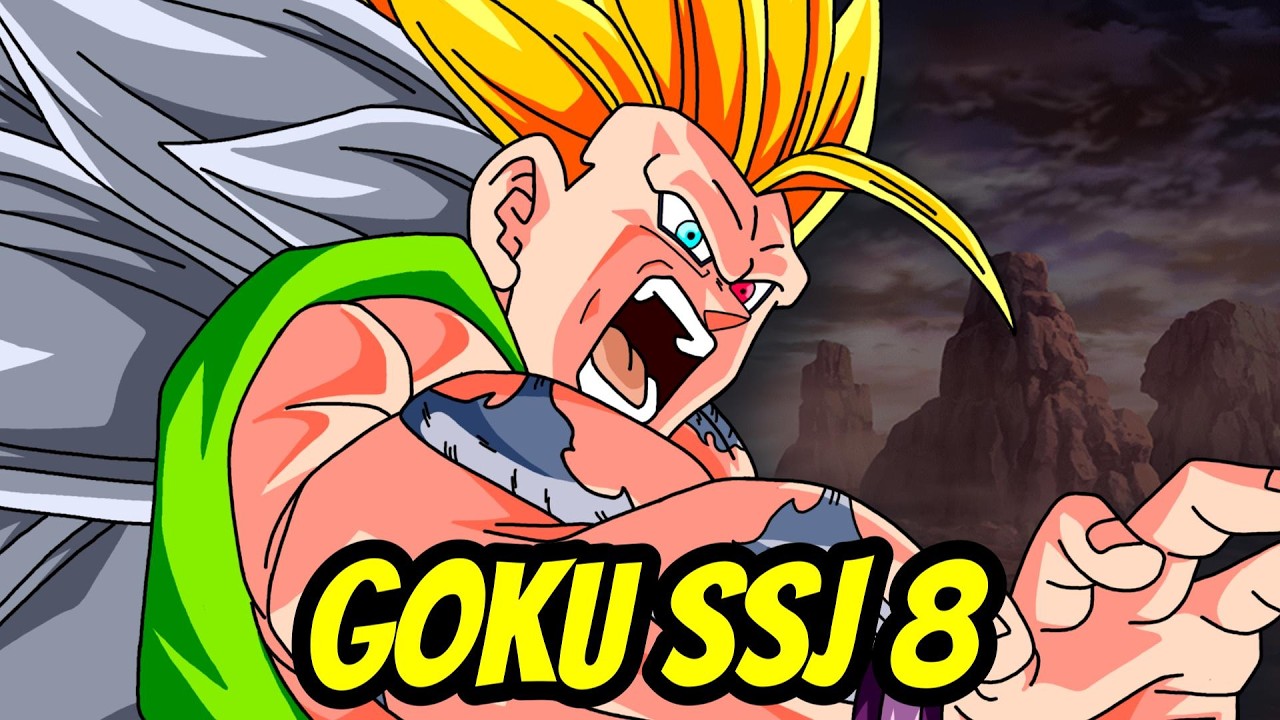 Que Tan Fuerte es el SSJ8 la Peor Trasformación de Dragon Ball AF. 