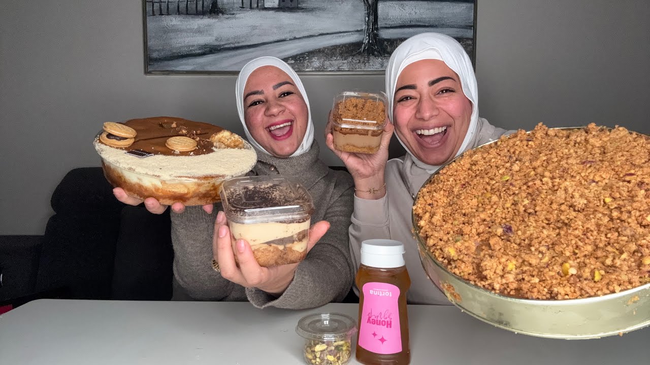 تجربة اغلي كنافة في مصر🤐ضيعنا فلوسنا علي تحلية رمضان 😢 النموره وسنينها