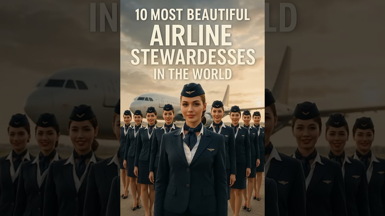 Top 10 Most Beautiful Flight Attendant Uniforms in the World ✈️👗