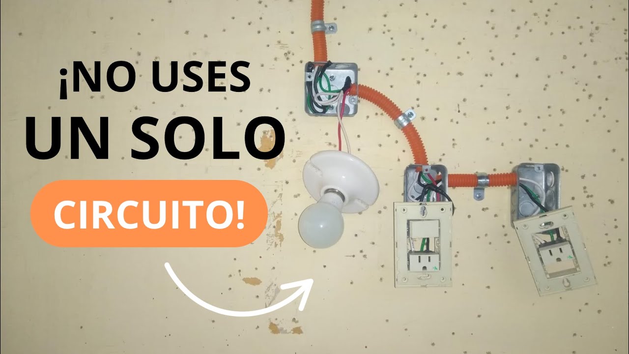 🔌 ¿Por qué DIVIDIR los CIRCUITOS ELÉCTRICOS en casa? | Importancia segura y eficiente