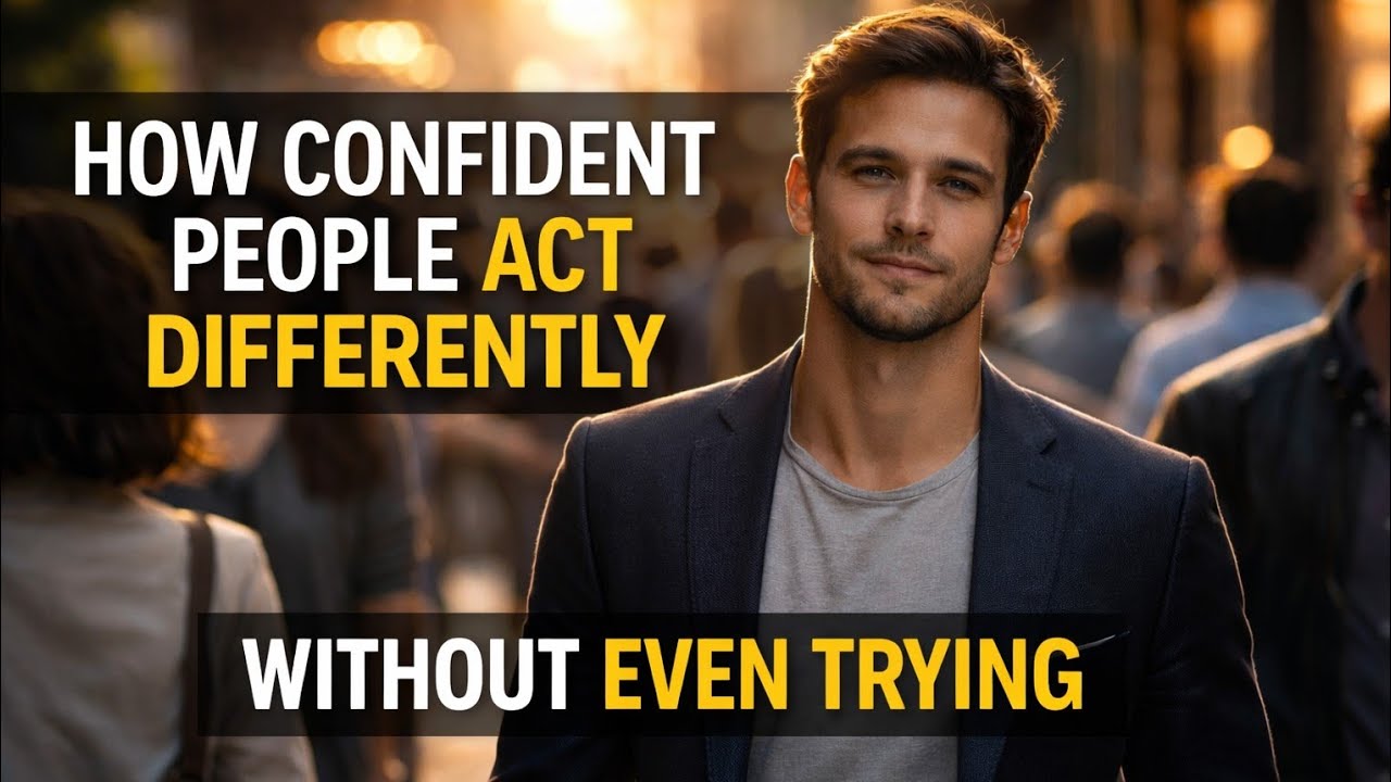 How Confident People Behave Without Saying a Word | @TheMindMistress 