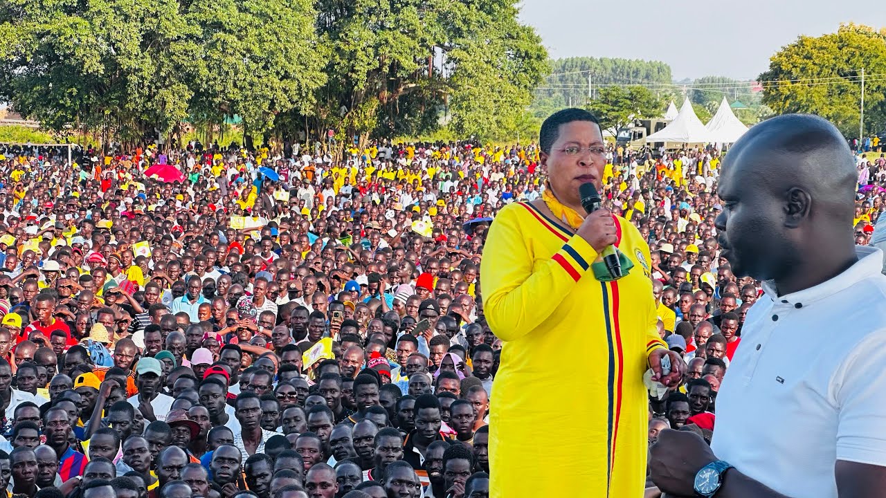 How Speaker of Parliament Rt. Hon. Anita Among Hosted thousands of Iteso in Bukedea