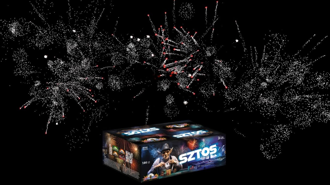 Wyrzutnia SZTOS ZBC404 Zom Bum Color Fireworks 