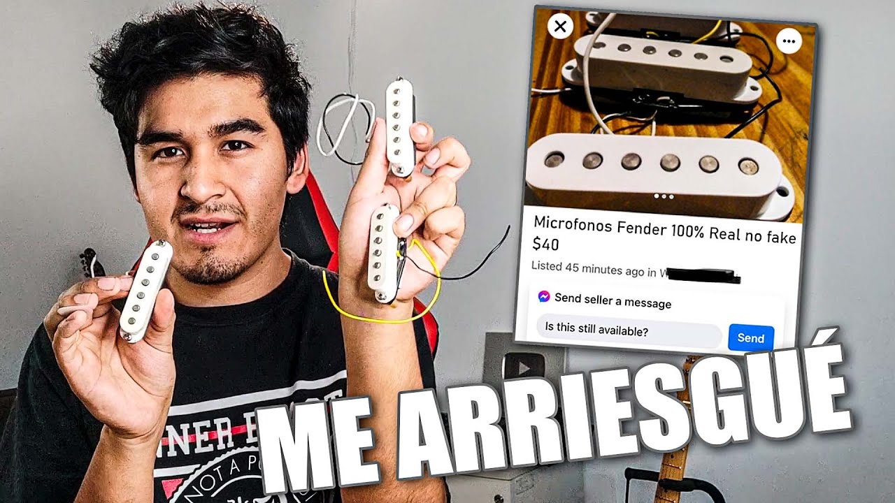 Compré Unos Microfonos Fender Por Marketplace Para Mi Stratocaster 👀 ¿Funcionaron?