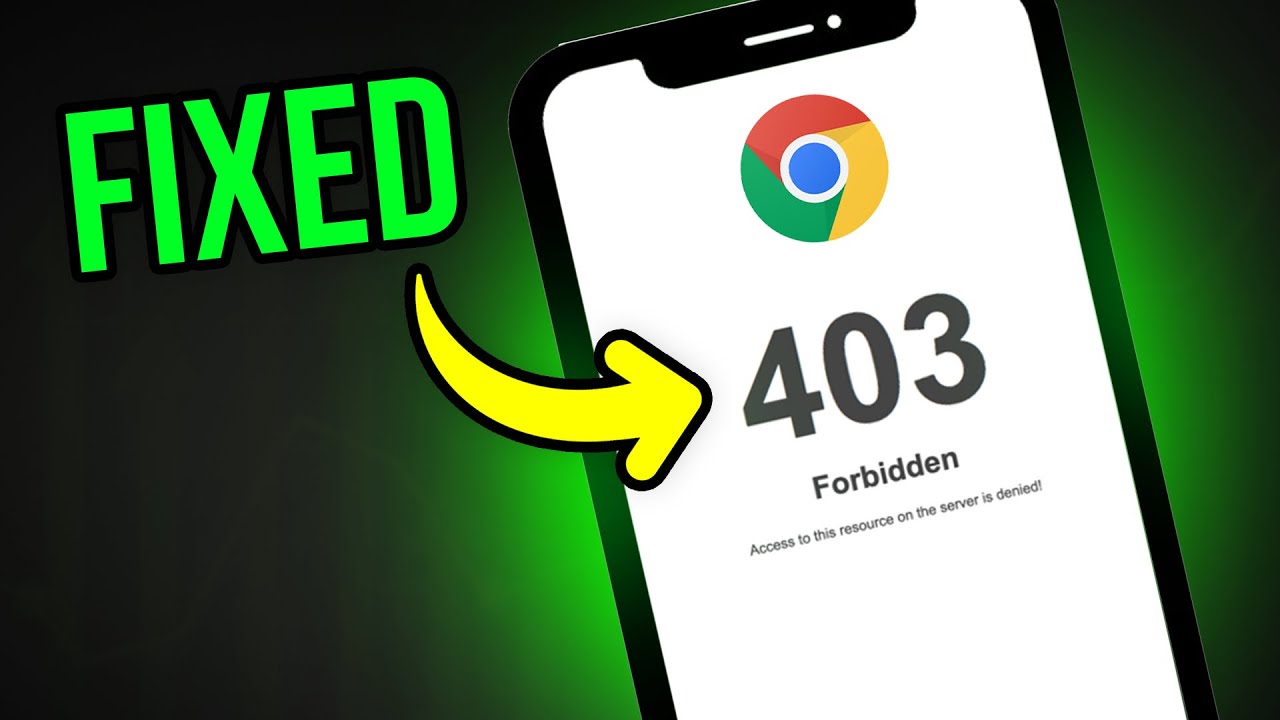 Как исправить ошибку «403 Forbidden» в Google Chrome Android. ПРОСТОЕ РЕШЕНИЕ (ОБНОВЛЕНО В 2025 Г...