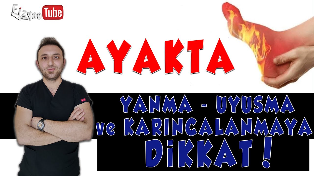 Ayak Yanması ve Uyuşması Nasıl Geçer? | Sirkeli Su Mucizesi ve 5 Egzersiz