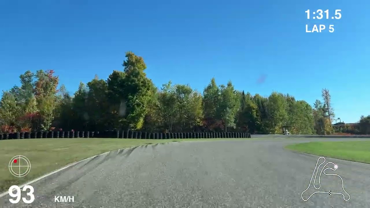 My best lap to date at Calabogie Motorsports park !   Mini cooper R56
