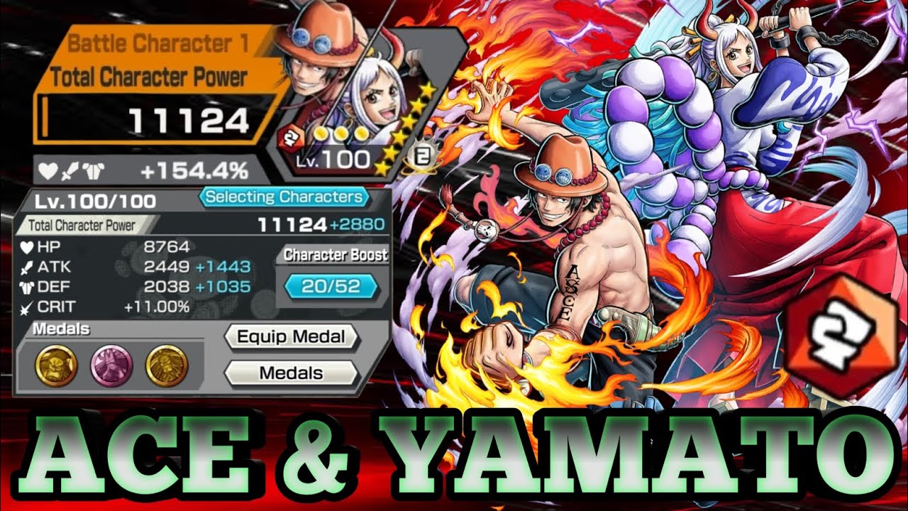 EXTREME ACE & YAMATO GAMEPLAY | ONE PIECE BOUNTY RUSH | OPBR
