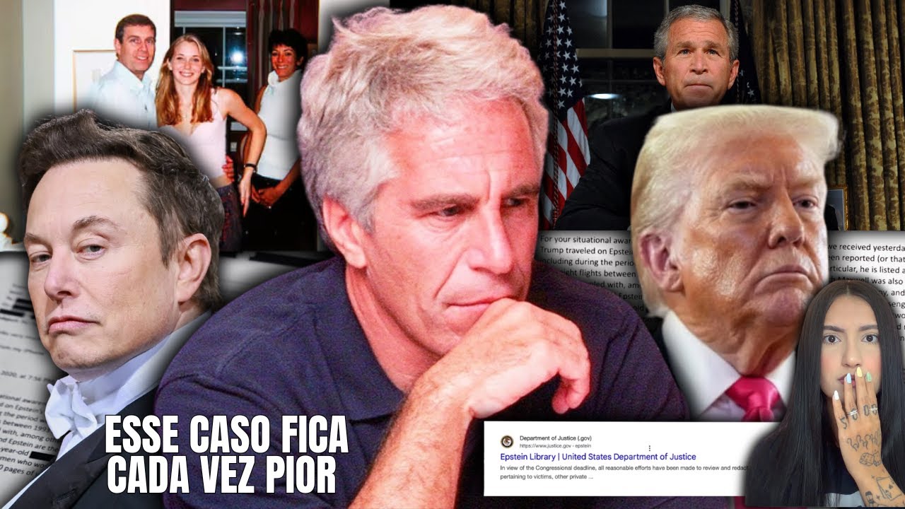 DOCUMENTOS DO CASO JEFFREY EPSTEIN | NOMES CITADOS, VÍTIMAS, TESTEMUNHAS E MAIS.