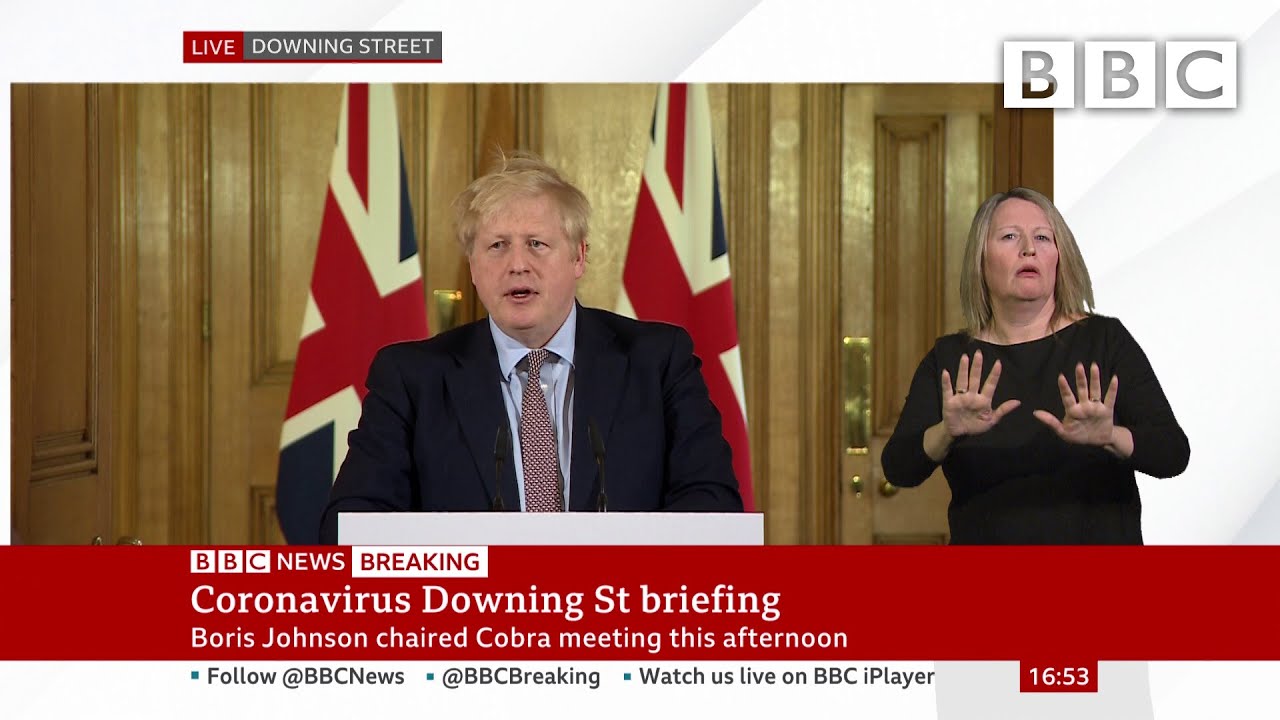 Coronavirus: Boris Johnson sets out 