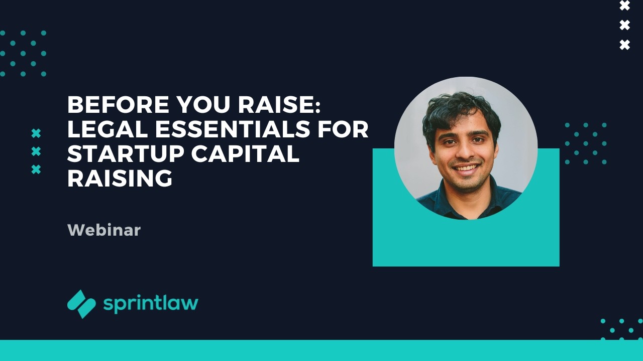 Before You Raise: Legal Essentials for Startup Capital Raising | Sprintlaw