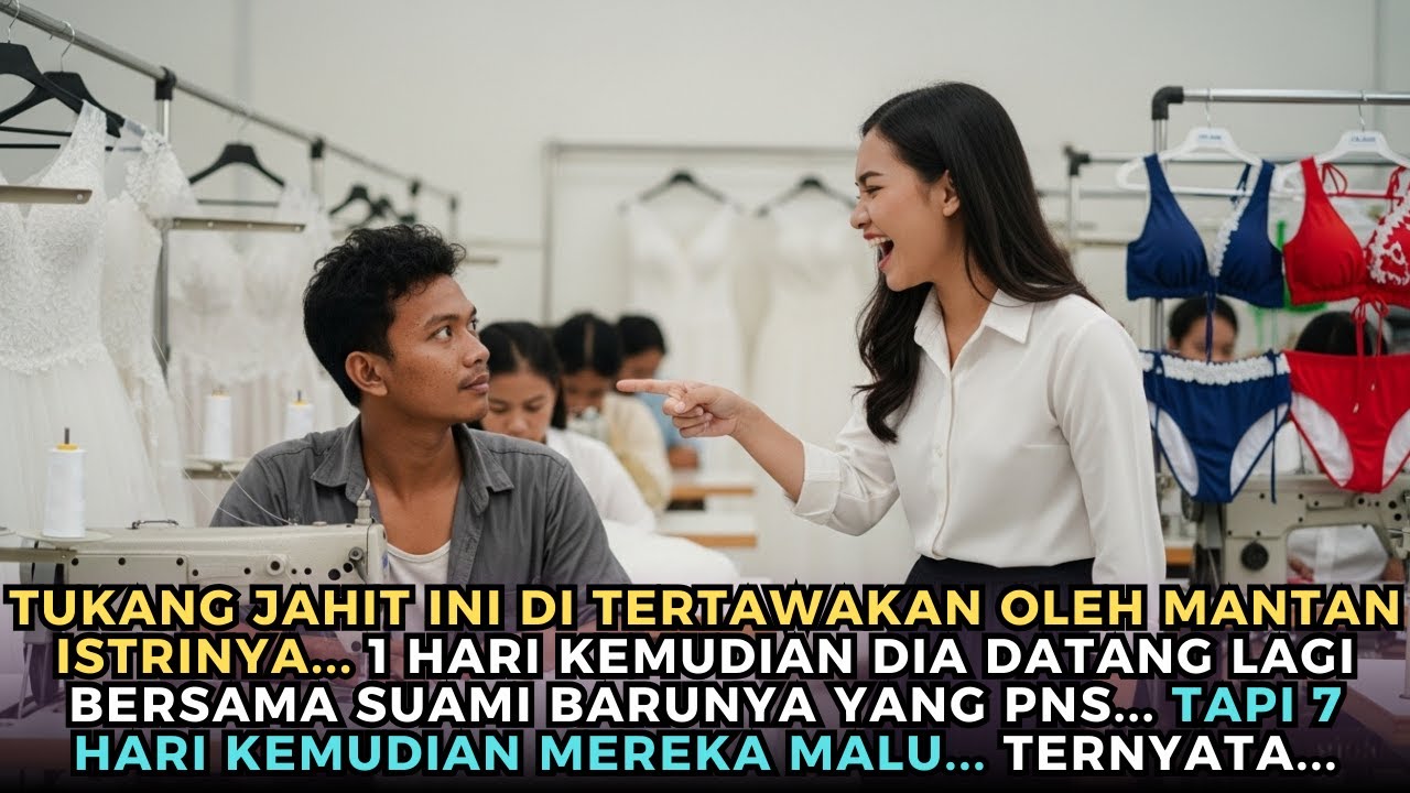 Tukang Jahit Miskin Dihina Mantan, 7 Hari Kemudian Semua Terbongkar!