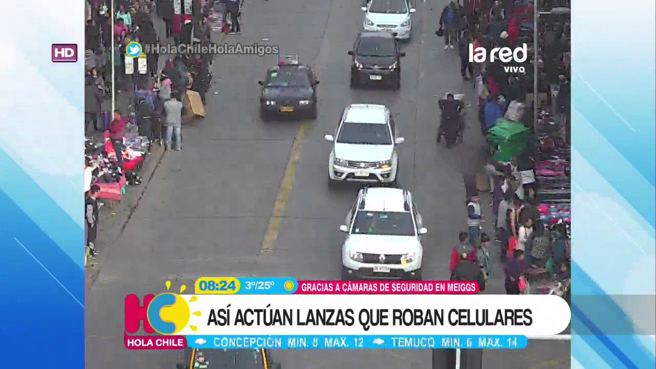 Detienen a banda delictual que robaba celulares en barrio Meiggs