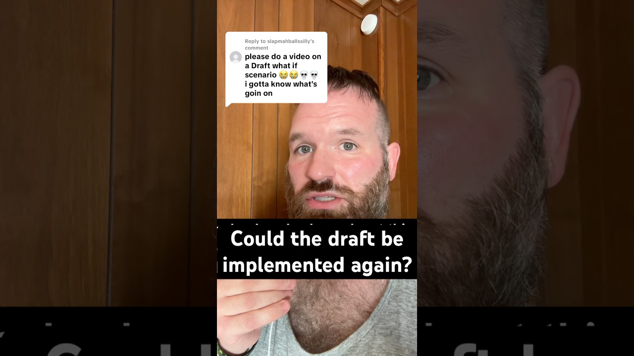 Could a military draft be reinstated? #military #draft #war