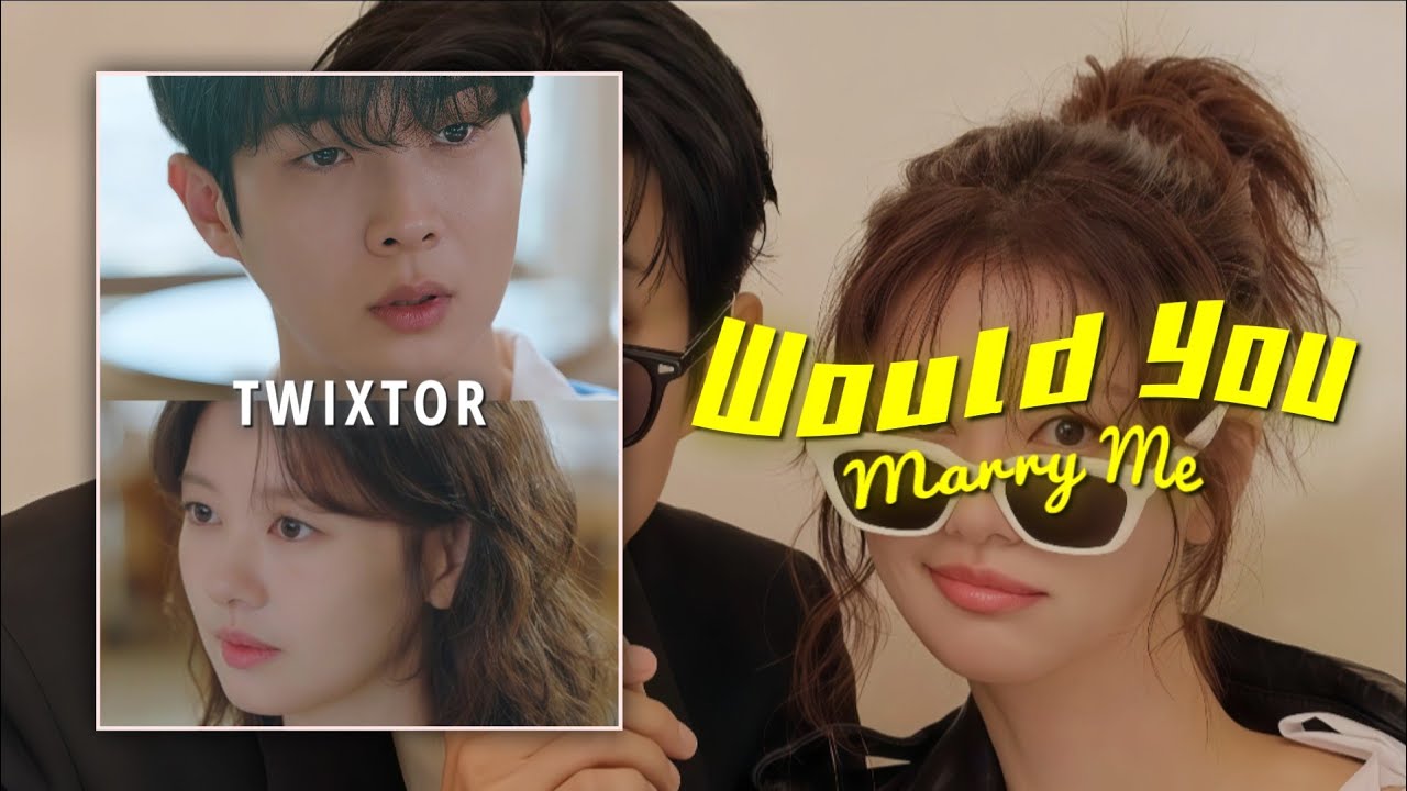 Would you marry me kdrama 4k Twixtor/scenepack Episode 2