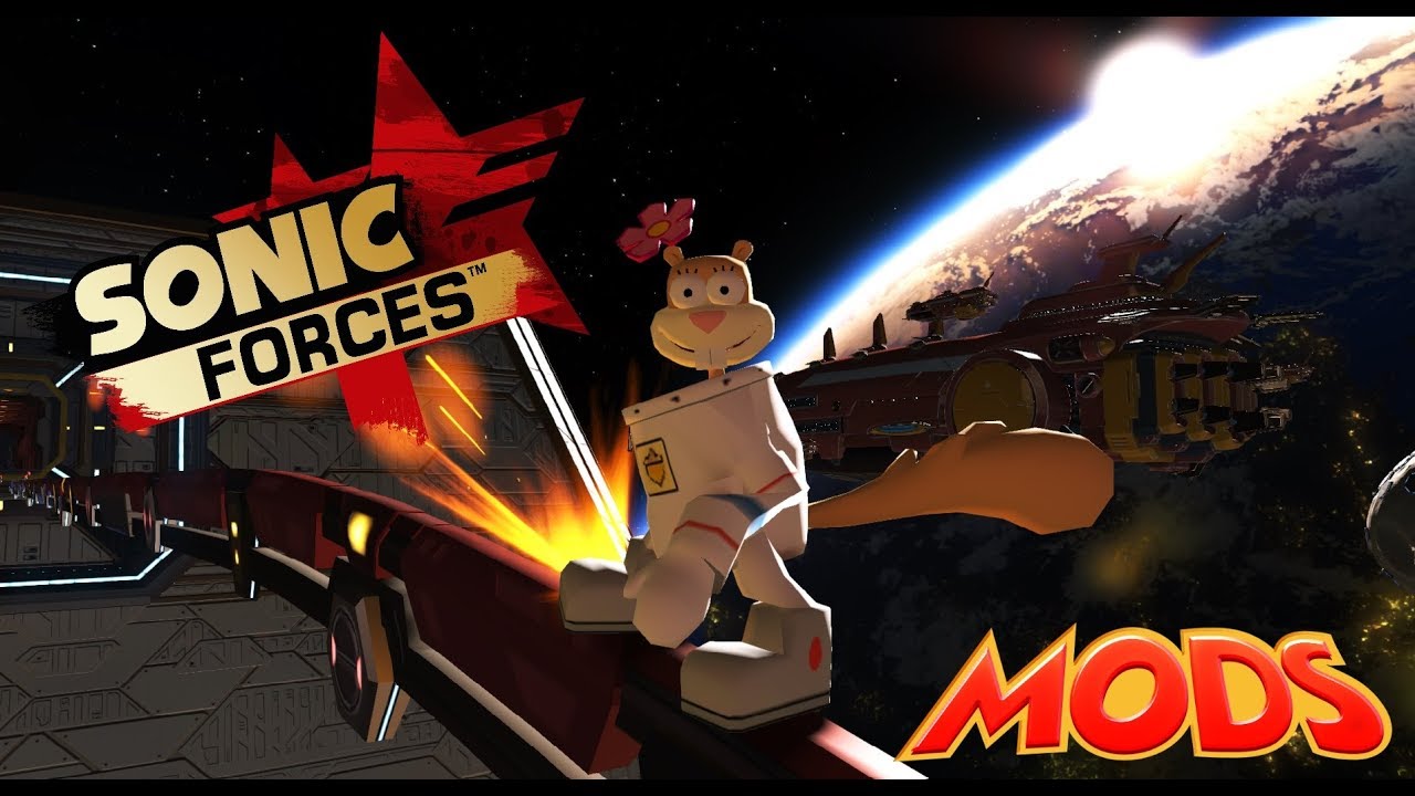 Sonic Forces - [Mod Showcase] - Sandy Cheeks Joins the Resistance (SpongeBob SquarePants)