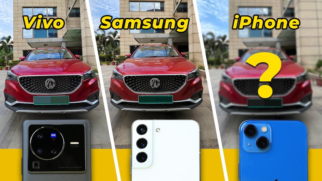 Vivo X80 Pro Vs Samsung Galaxy S22 Vs iPhone 13 Camera Comparison - Unbelievable Results 😳