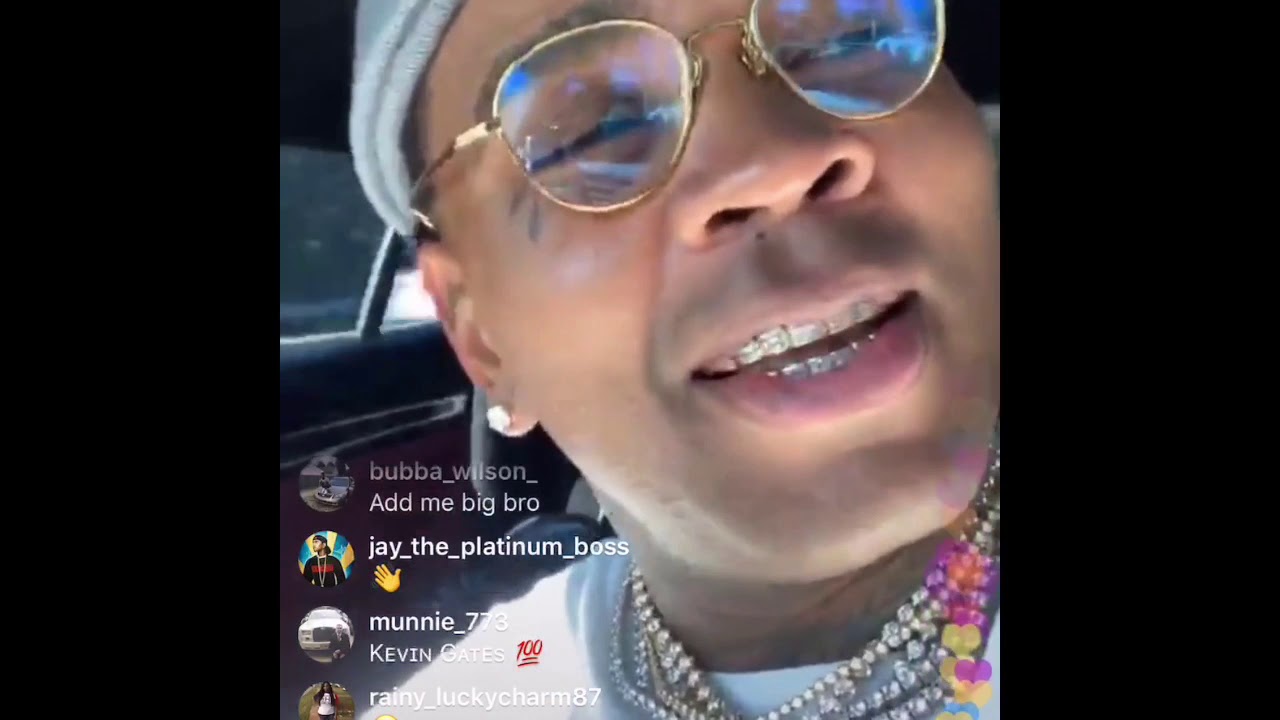 Kevin Gates plays music and more on Instagram live