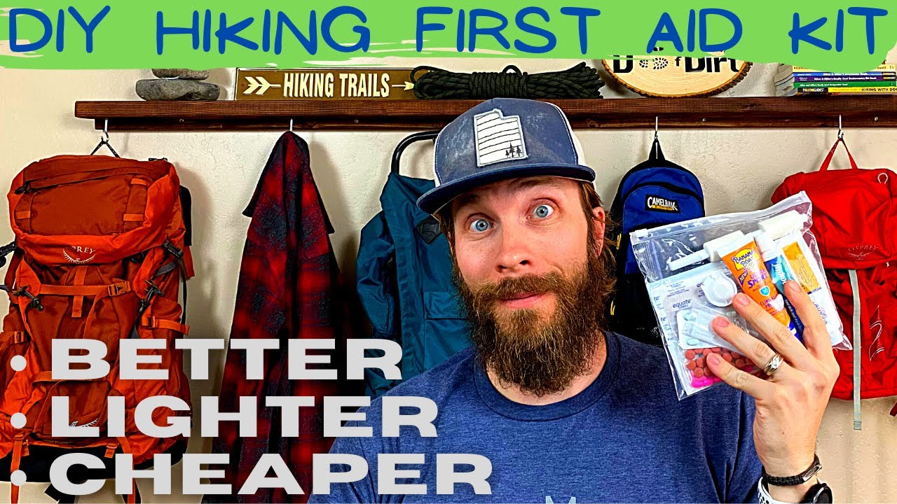 DIY HIKING FIRST AID KIT | What's in my first aid kit for ultra light backpacking & hiking