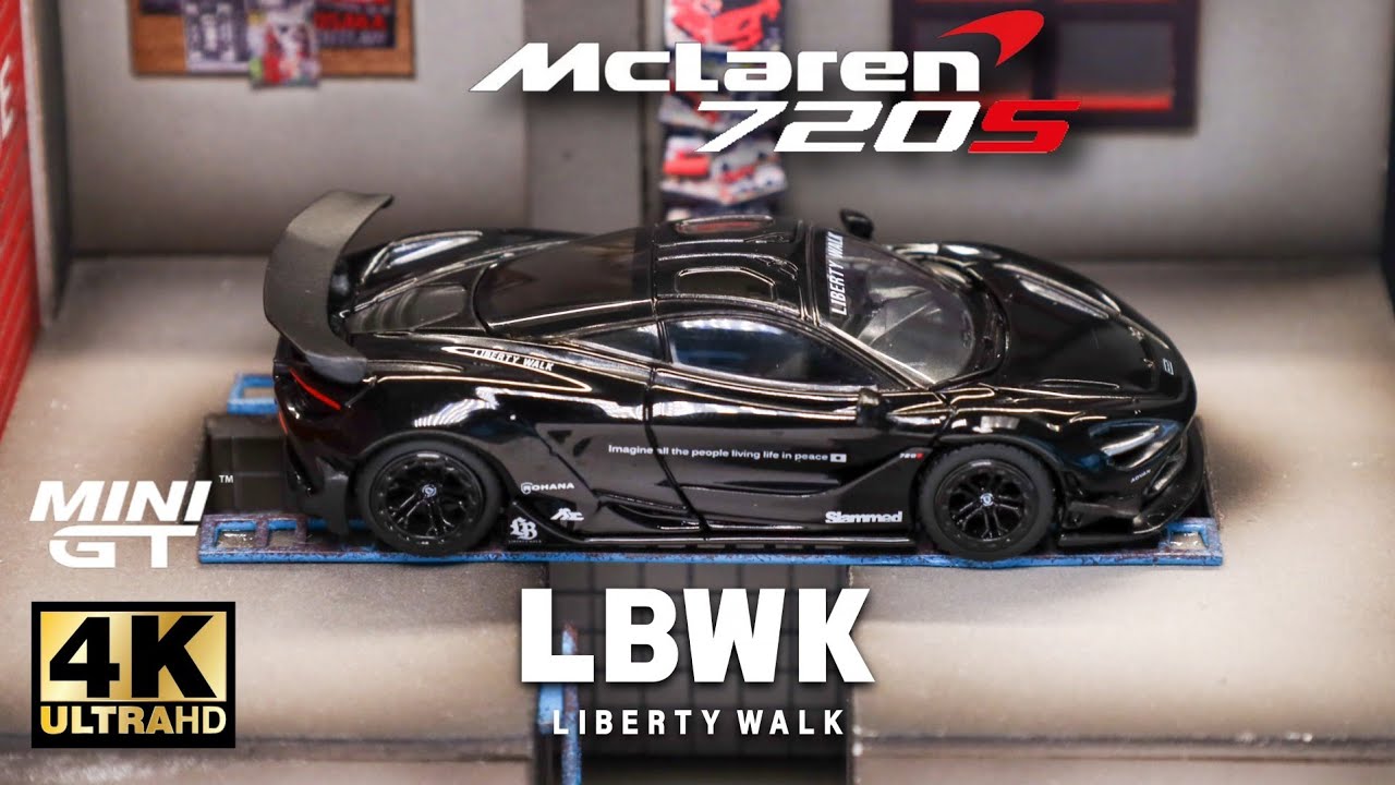 Mini GT 1:64 - LBWK x McLaren 720S l Cinema Shot 4K Die-cast