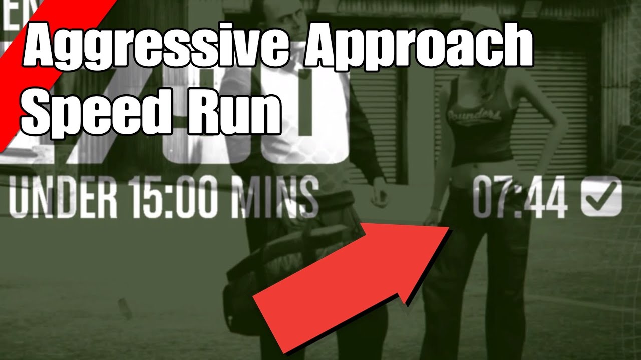 Gta Online Diamond Casino Heist (Aggressive Approach) Speed Run 07:44