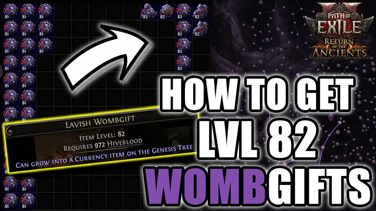 How to Get Level 82 Wombgifts | Path of Exile 2 Breach
