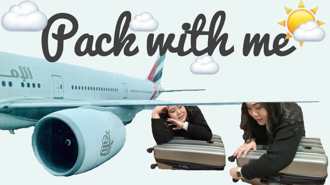 Pack with me for the Philippines |2019-2020