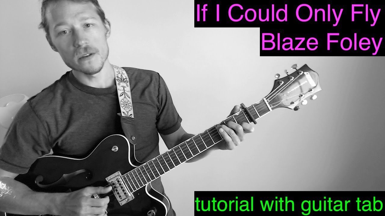 If I could Only Fly - Blaze Foley Guitar Tutorial