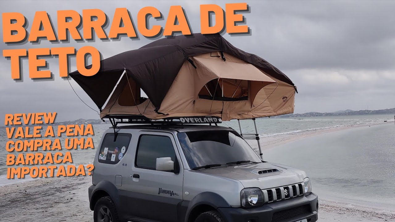 BARRACA DE TETO NO SUZUKI JIMNY CAMPER UM &Oacute;TIMO INVESTIMENTO