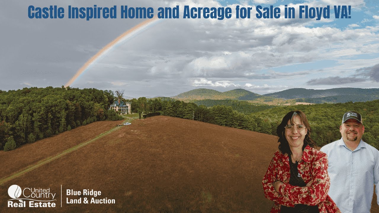 SOLD - Castle Inspired Home and Acreage for Sale in Floyd VA!