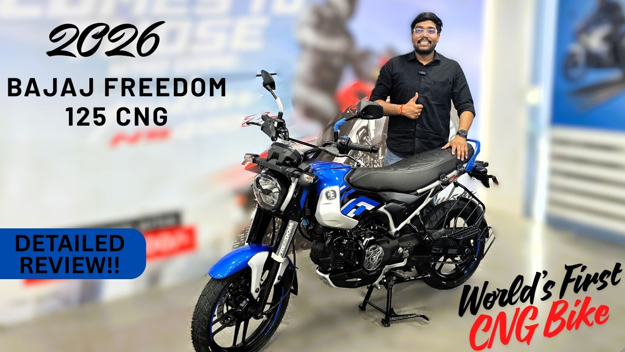 Bajaj Freedom 125 Review 🔥 | India’s First CNG Bike? Mileage, Power & Reality Check! | 2026