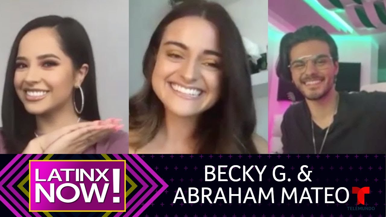 Entrevista: Becky G. y Abraham Mateo y “Tiempo Pa’ Olvidar” | Latinx Now! | Entretenimiento