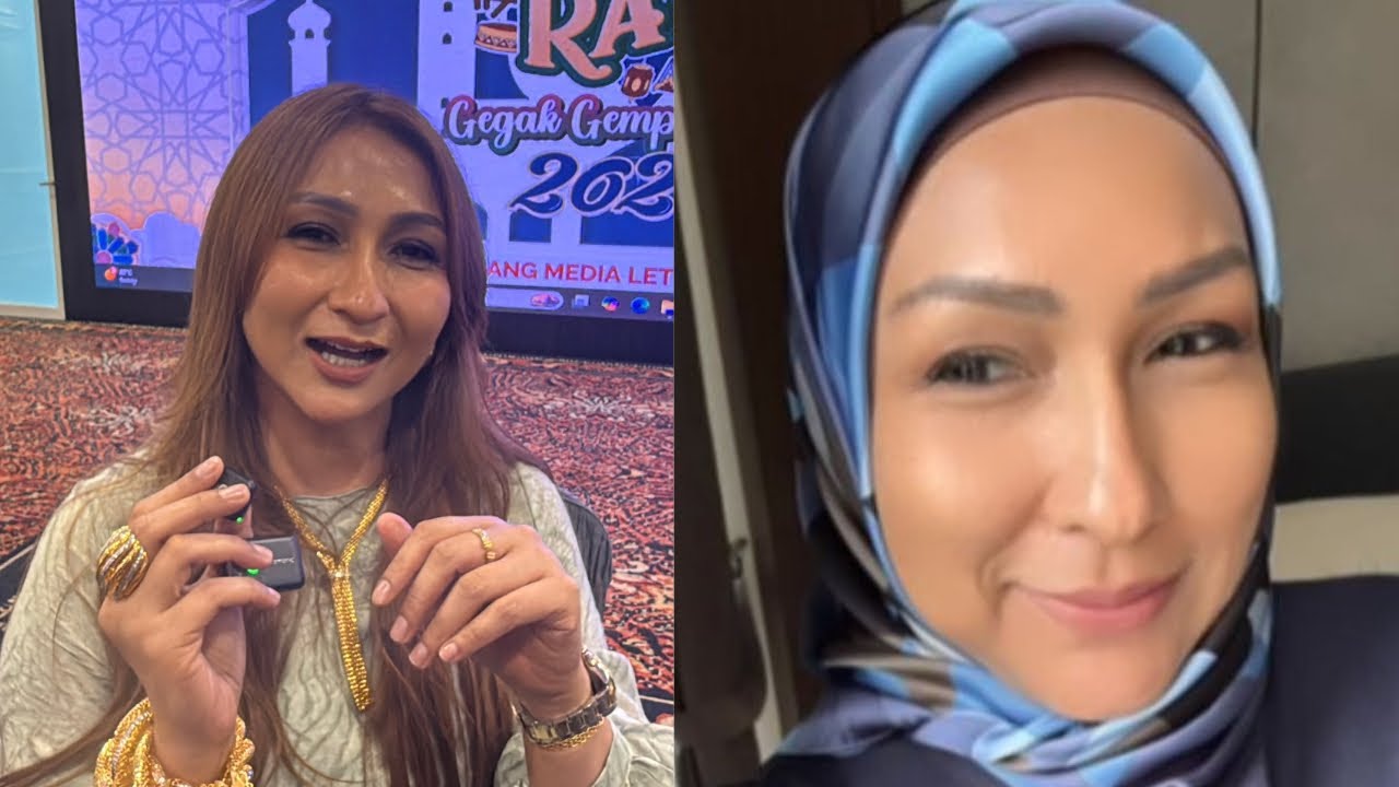 Kak KM ajuk cakap Kak Nona… Sorry tak canang rumah tangga kakak!
