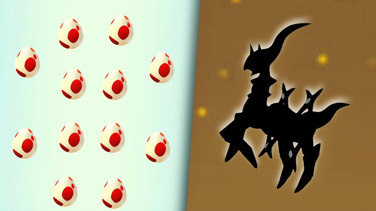 Hatched 12× 12km Eggs For rare Pokémon