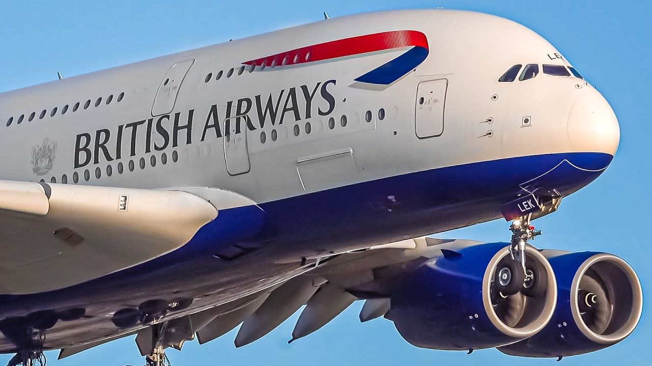20 HEAVY Aircraft LANDINGS from UP CLOSE  | A380 747 A340 | Vancouver Airport Plane Spotting