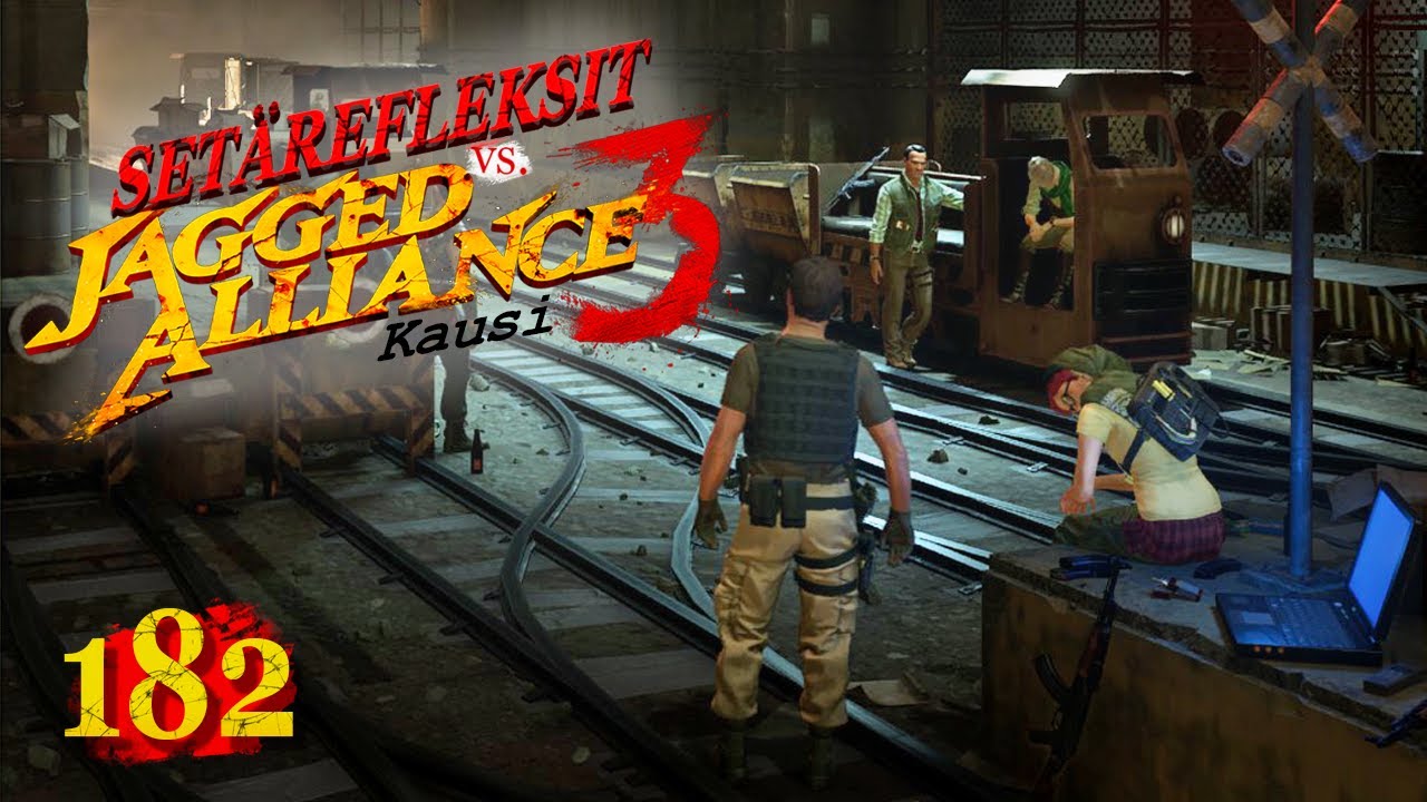 #182: Tero Poslino keskeytt&auml;&auml; j&auml;lleen yhden lukupiirin | Set&auml;refleksit vs. Jagged Alliance 3
