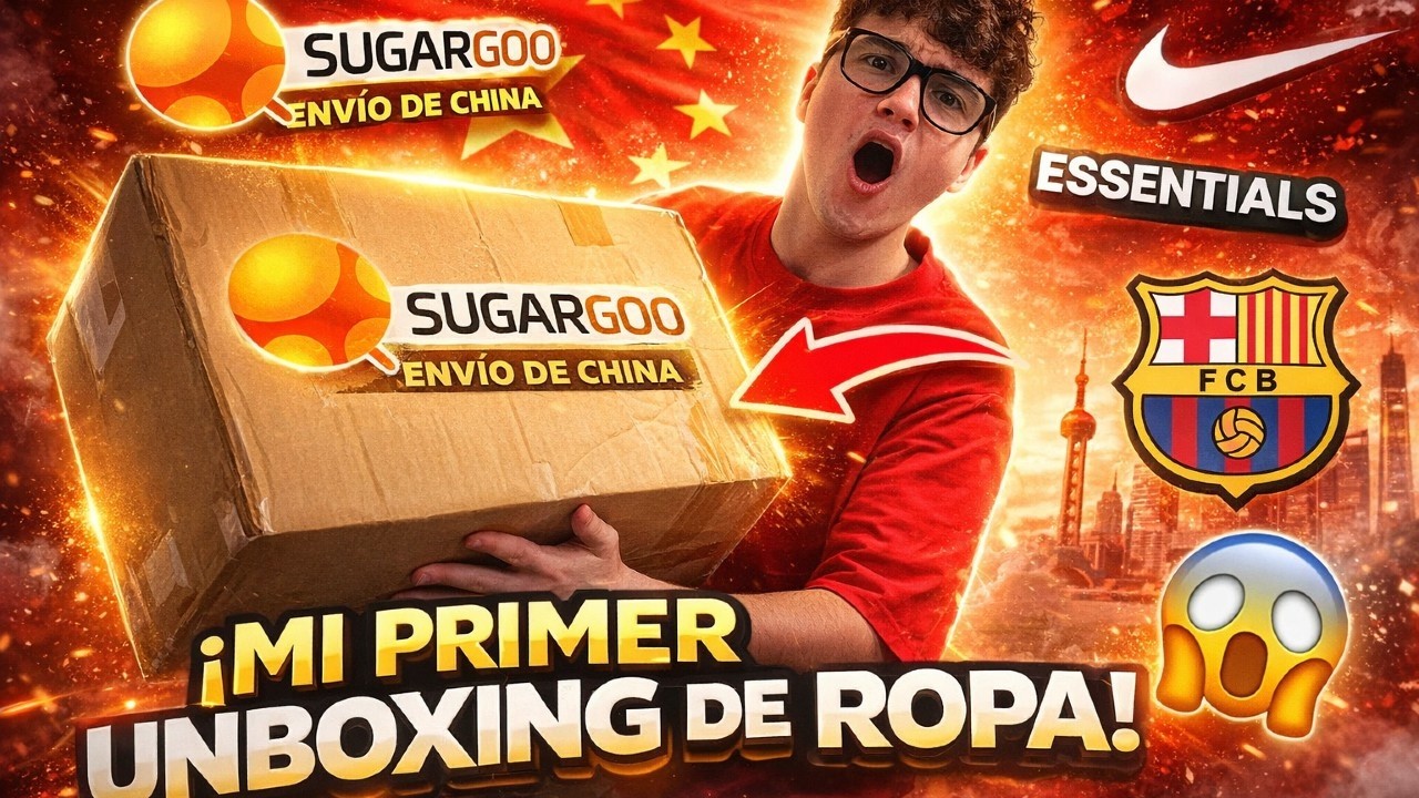 Mi PRIMER Unboxing de Ropa desde CHINA 🇨🇳 | ¿Vale la pena Sugargoo?