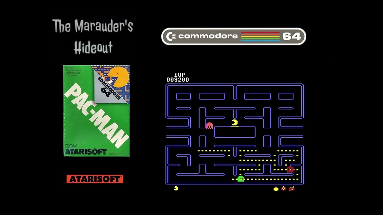 Commodore 64 Retro Spotlight - Pac-Man