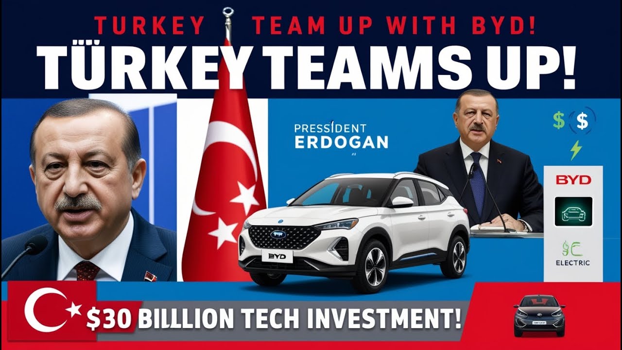 Turkey's Big Move with BYD: A Billion-Dollar EV Factory!