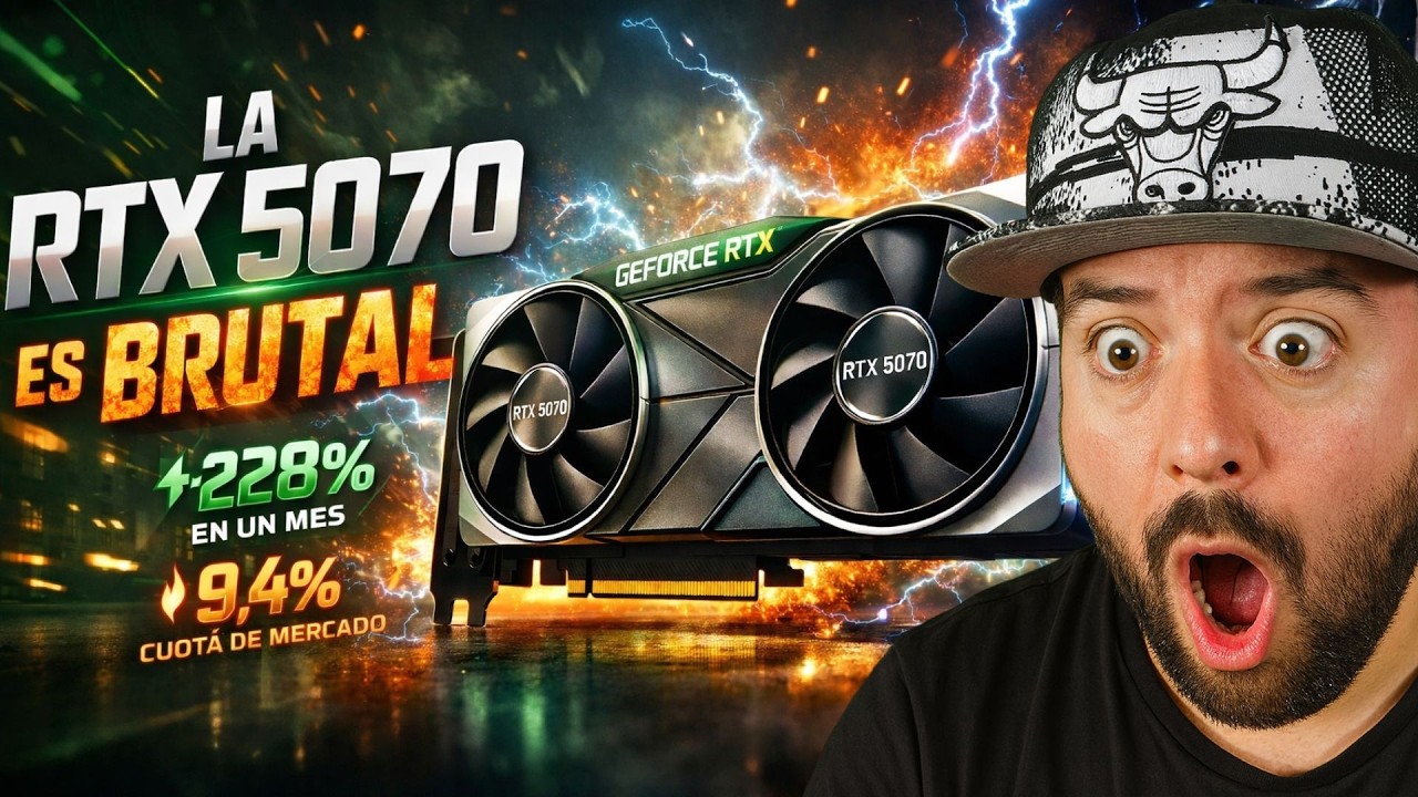 LA RTX 5070 ES BRUTAL